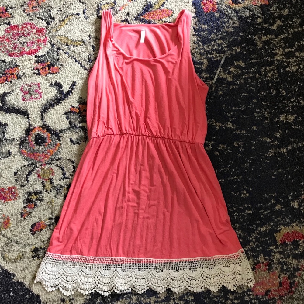 pink blush maternity top size L
